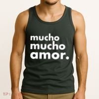 Mucho Mucho Amor Funny Meme Tank Top thumb 3