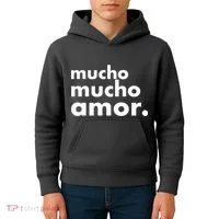 Mucho Mucho Amor Funny Meme Kids Hoodie thumb 4
