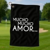 Mucho Mucho Amor The Legend of Walter Mercado Golf Towel thumb 1