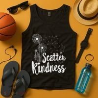 Matching Unity Day Orange Teacher Kindness Be Kind Tank Top thumb 4