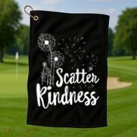 Matching Unity Day Orange Teacher Kindness Be Kind Golf Towel thumb 1
