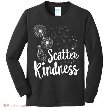 Matching Unity Day Orange Teacher Kindness Be Kind Kids Long Sleeve Shirt