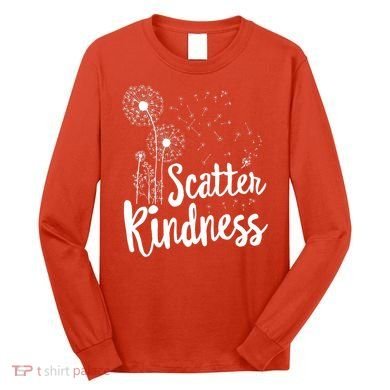 Matching Unity Day Orange Teacher Kindness Be Kind Long Sleeve Shirt