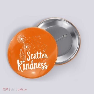Matching Unity Day Orange Teacher Kindness Be Kind Button