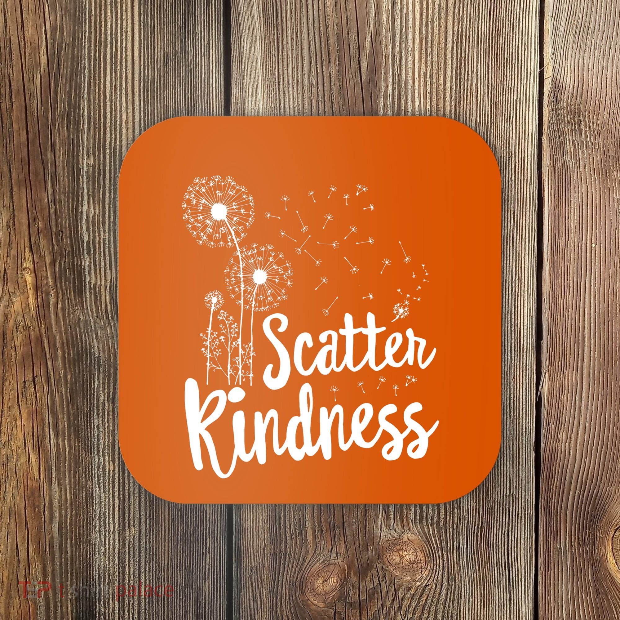 Matching Unity Day Orange Teacher Kindness Be Kind Coaster