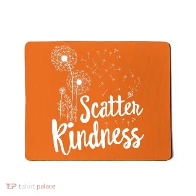 Matching Unity Day Orange Teacher Kindness Be Kind Mousepad