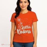 Matching Unity Day Orange Teacher Kindness Be Kind Women's T-Shirt thumb 4