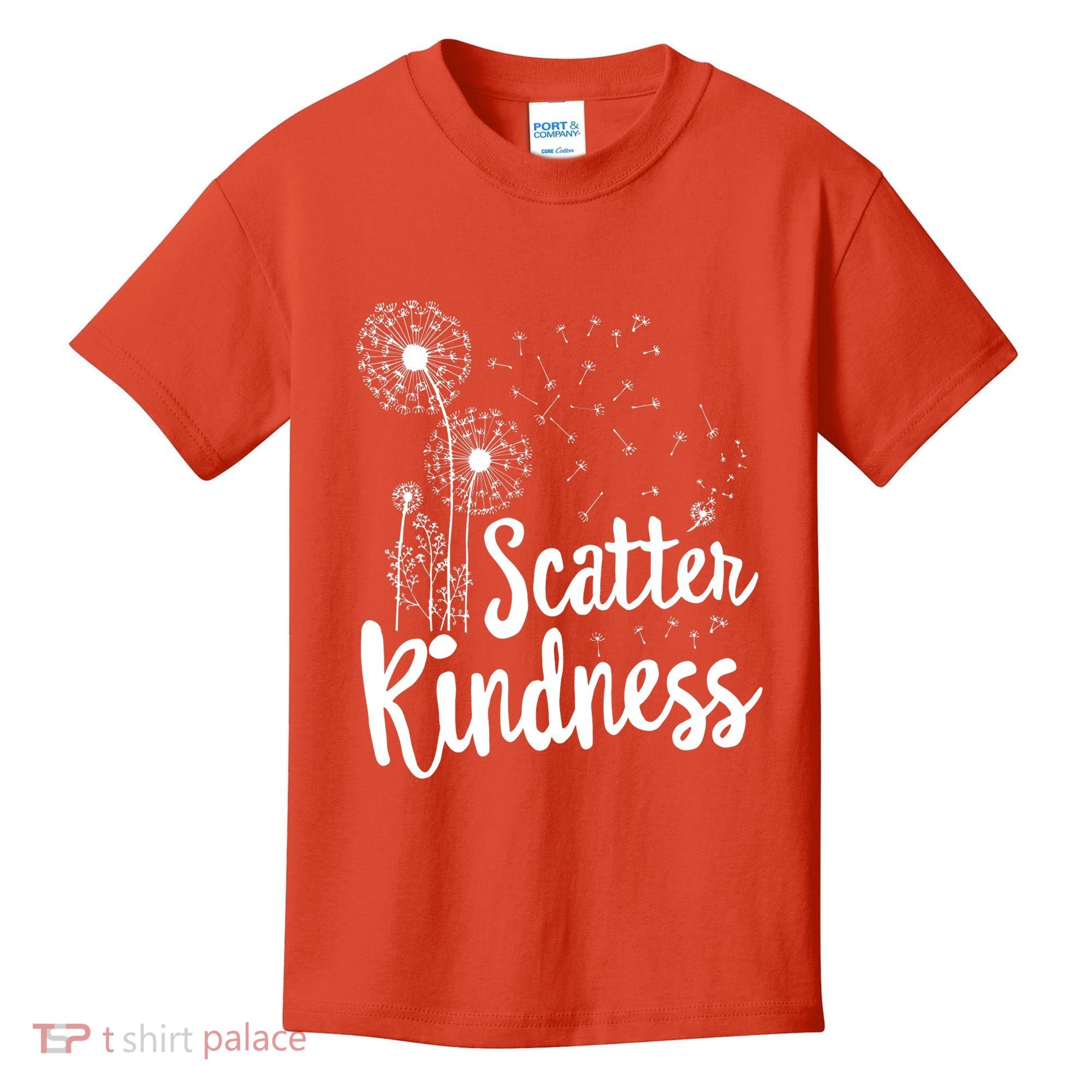 Matching Unity Day Orange Teacher Kindness Be Kind Kids T-Shirt