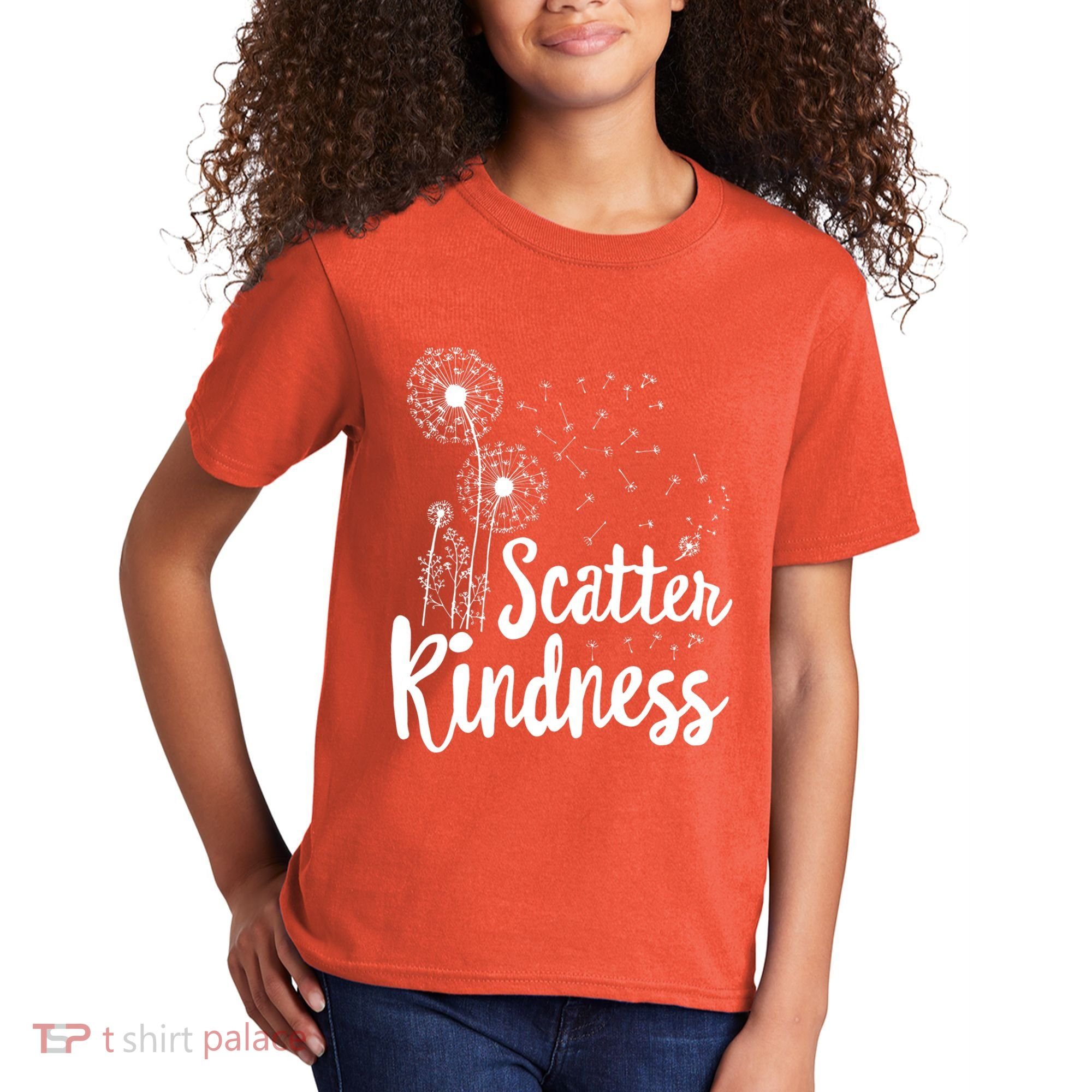Matching Unity Day Orange Teacher Kindness Be Kind Kids T-Shirt