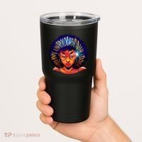 Melanin Unapologetically Dope Tumbler thumb 2