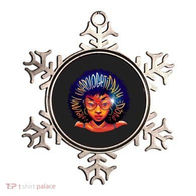 Melanin Unapologetically Dope Ornament
