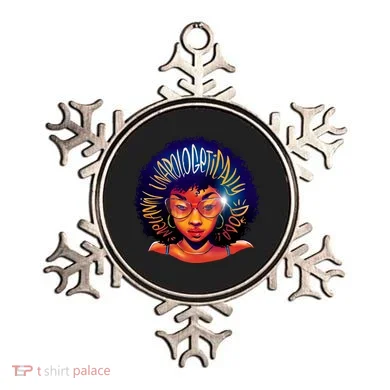 Melanin Unapologetically Dope Ornament