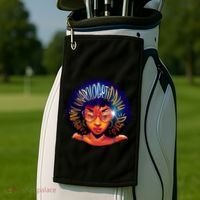 Melanin Unapologetically Dope Golf Towel thumb 2