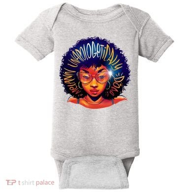 Melanin Unapologetically Dope Baby Bodysuit