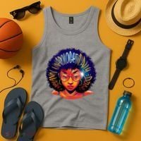 Melanin Unapologetically Dope Tank Top thumb 4