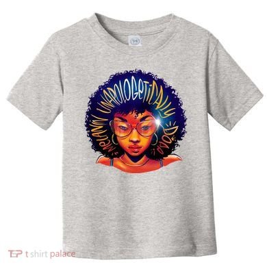 Melanin Unapologetically Dope Toddler T-Shirt