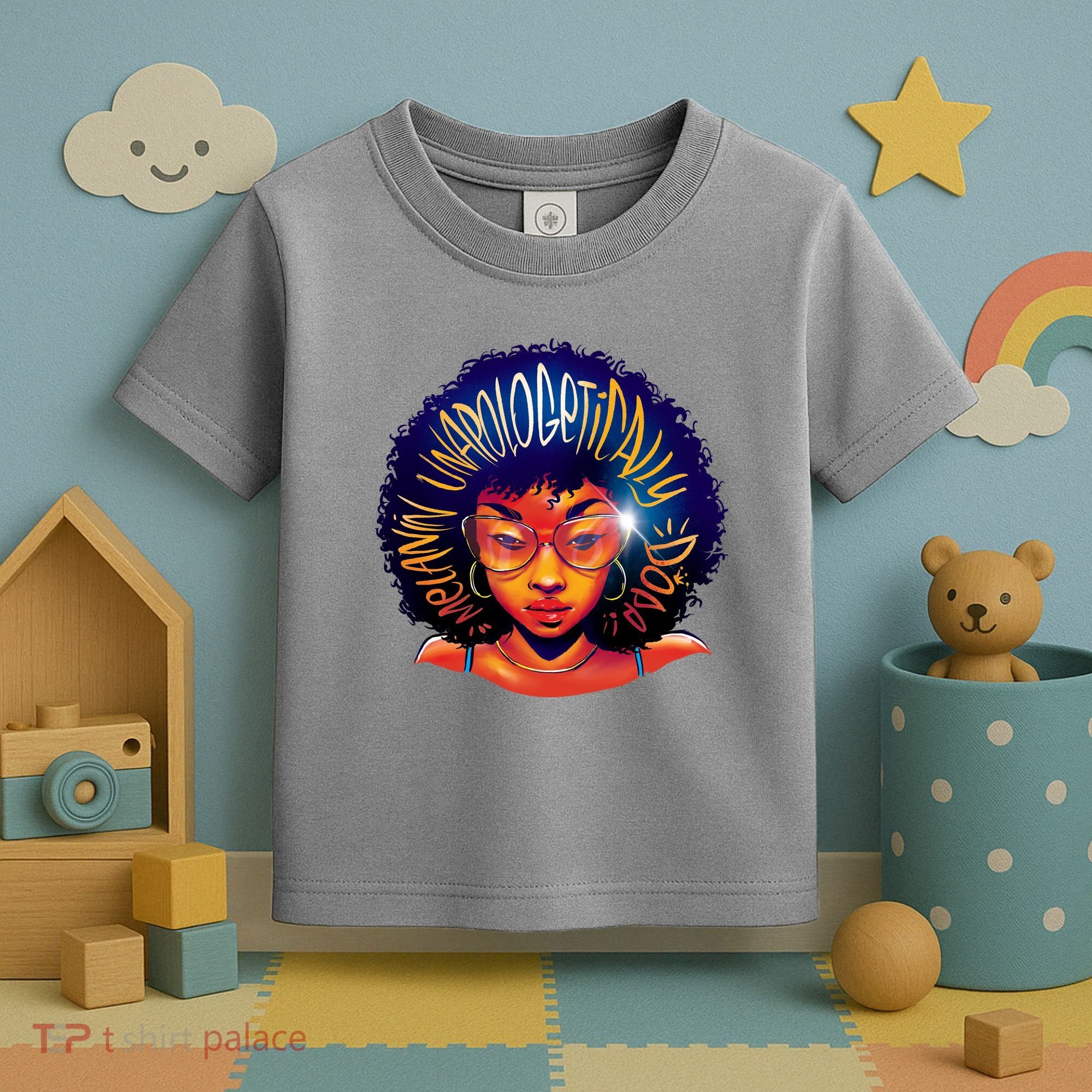 Melanin Unapologetically Dope Toddler T-Shirt