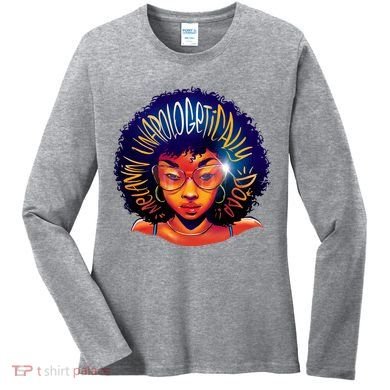 Melanin Unapologetically Dope Women's Long Sleeve Shirt