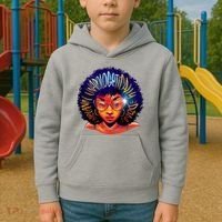Melanin Unapologetically Dope Kids Hoodie thumb 2