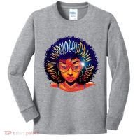 Melanin Unapologetically Dope Kids Long Sleeve Shirt thumb 0