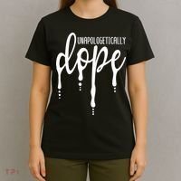 Melanin Unapologetically Dope Black Girl Tee Christmas Gift T-Shirt thumb 4