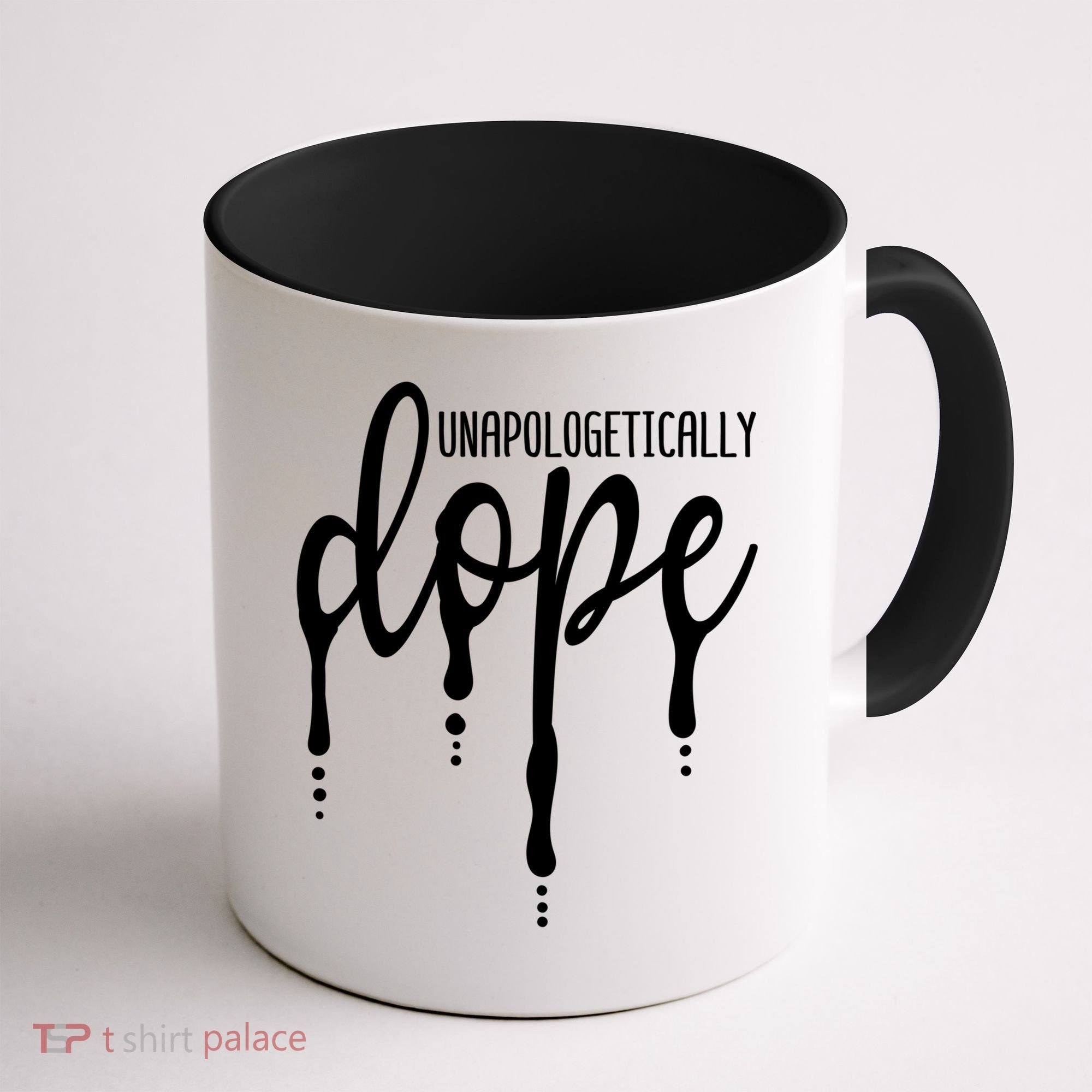 Melanin Unapologetically Dope Black Girl Tee Christmas Gift Coffee Mug