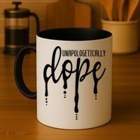 Melanin Unapologetically Dope Black Girl Tee Christmas Gift Coffee Mug thumb 4