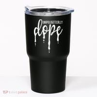 Melanin Unapologetically Dope Black Girl Tee Christmas Gift Tumbler thumb 0
