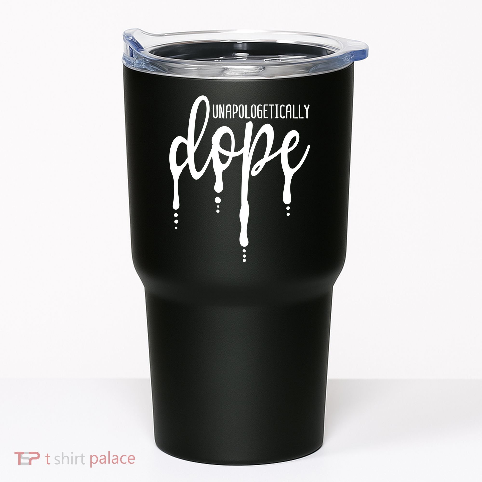 Melanin Unapologetically Dope Black Girl Tee Christmas Gift Tumbler