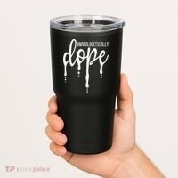Melanin Unapologetically Dope Black Girl Tee Christmas Gift Tumbler thumb 2