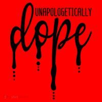 Melanin Unapologetically Dope Black Girl Tee Christmas Gift Santa Hat thumb 1