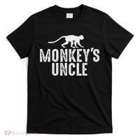 Monkey's Uncle Funny Monkey Lover Gift Jungle Animal Lover T-Shirt thumb 0