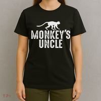 Monkey's Uncle Funny Monkey Lover Gift Jungle Animal Lover T-Shirt thumb 4