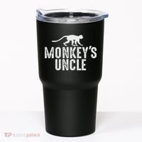 Monkey's Uncle Funny Monkey Lover Gift Jungle Animal Lover Tumbler thumb 0