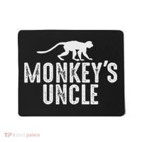 Monkey's Uncle Funny Monkey Lover Gift Jungle Animal Lover Mousepad thumb 0