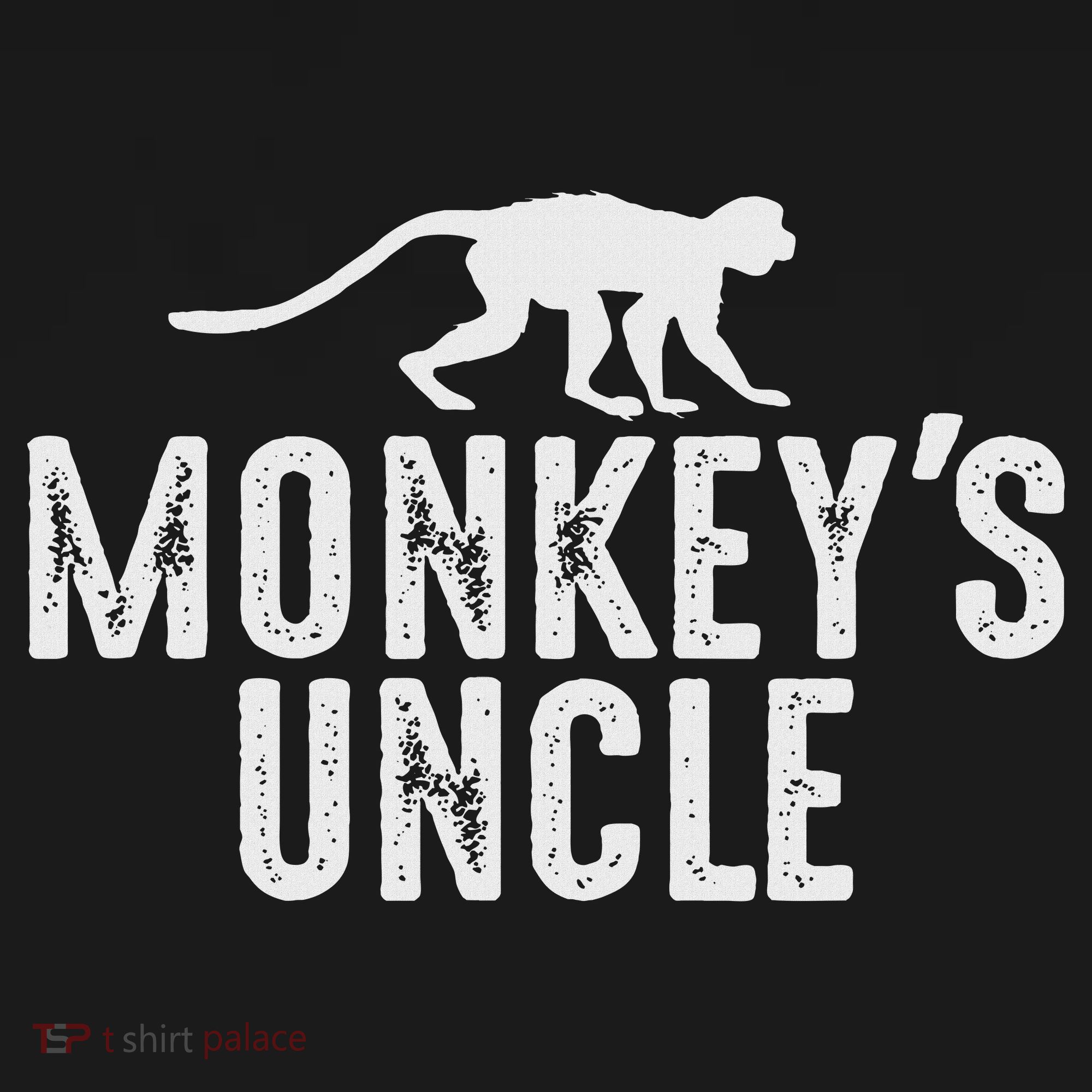 Monkey's Uncle Funny Monkey Lover Gift Jungle Animal Lover Mousepad