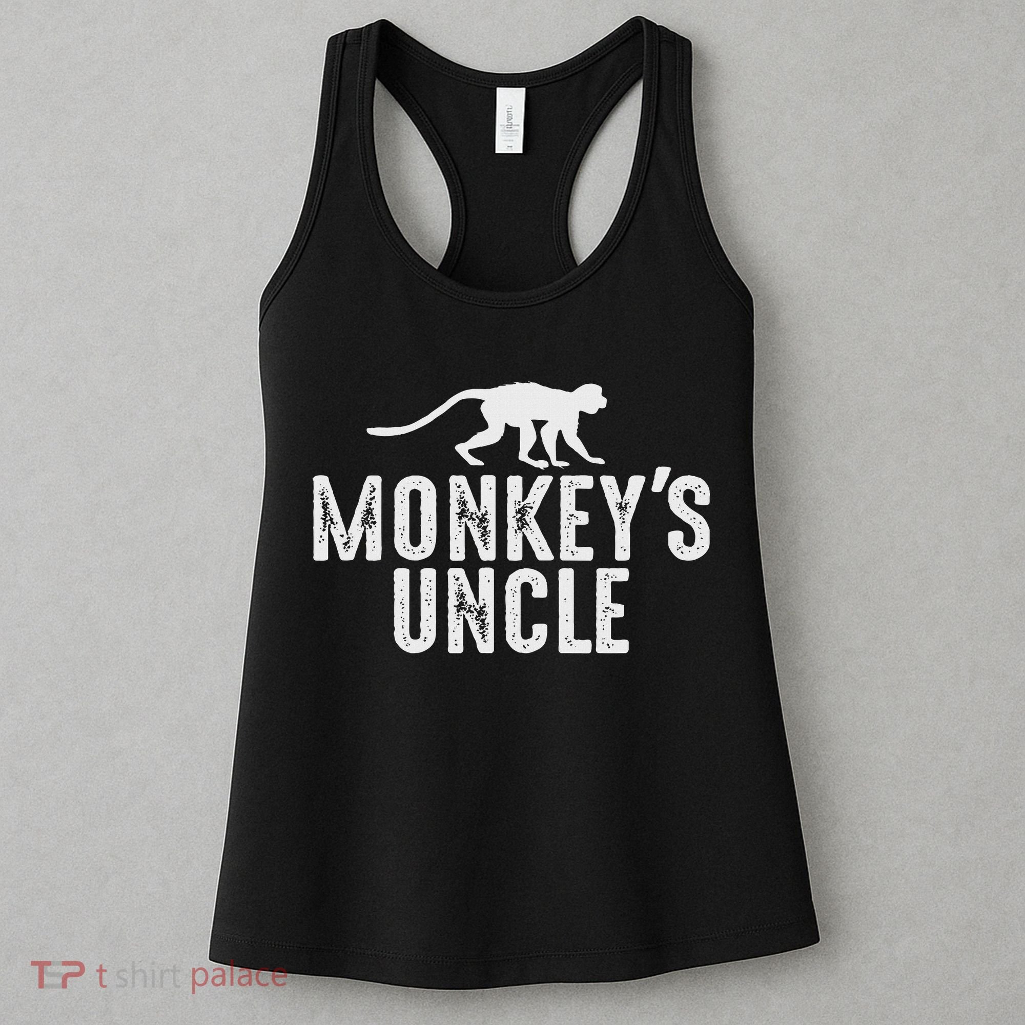 Monkey's Uncle Funny Monkey Lover Gift Jungle Animal Lover Women's Tank Top