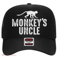 Monkey's Uncle Funny Monkey Lover Gift Jungle Animal Lover Hat thumb 0