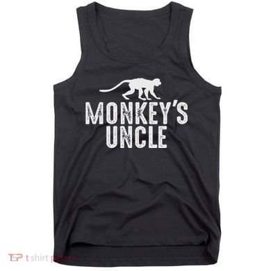 Monkey's Uncle Funny Monkey Lover Gift Jungle Animal Lover Tank Top