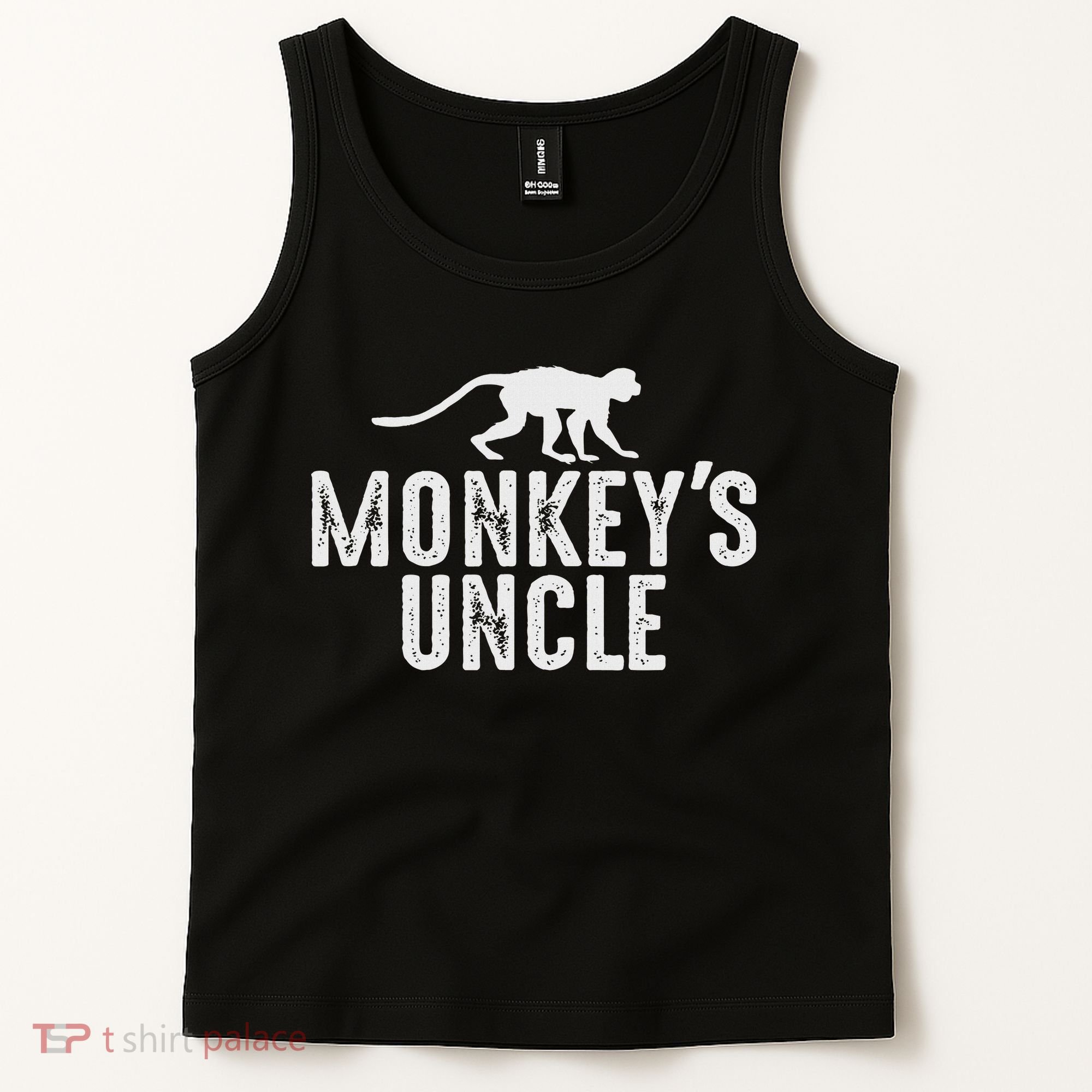 Monkey's Uncle Funny Monkey Lover Gift Jungle Animal Lover Tank Top