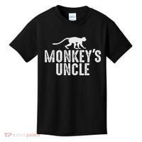 Monkey's Uncle Funny Monkey Lover Gift Jungle Animal Lover Kids T-Shirt thumb 0