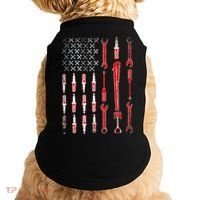 Mechanic USA Flag Doggie Tank thumb 0