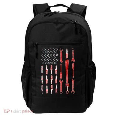 Mechanic USA Flag Backpack