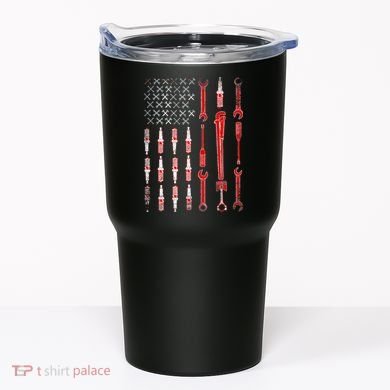 Mechanic USA Flag Tumbler