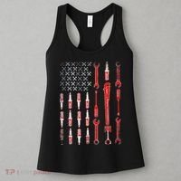 Mechanic USA Flag Women's Tank Top thumb 3