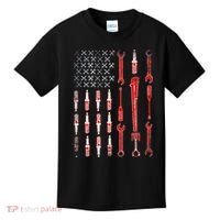 Mechanic USA Flag Kids T-Shirt thumb 0