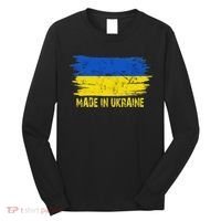 Made Ukraine Flag Ukrainian Proud In Ukraine Long Sleeve Shirt thumb 0
