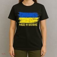 Made Ukraine Flag Ukrainian Proud In Ukraine T-Shirt thumb 4