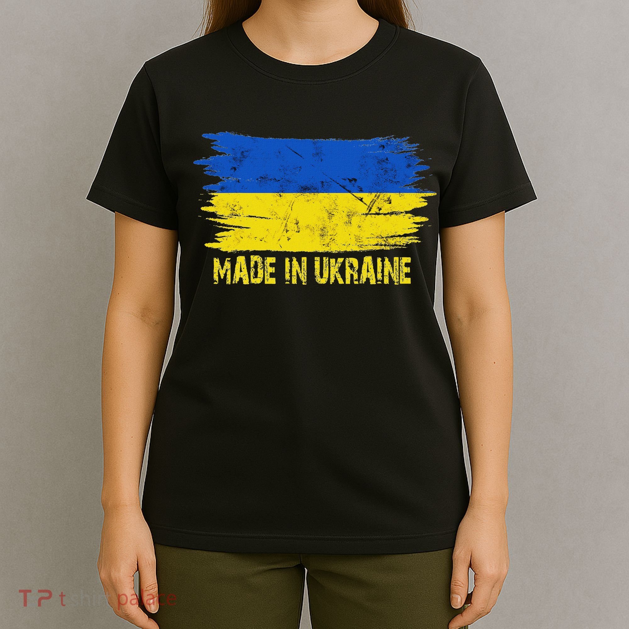 Made Ukraine Flag Ukrainian Proud In Ukraine T-Shirt