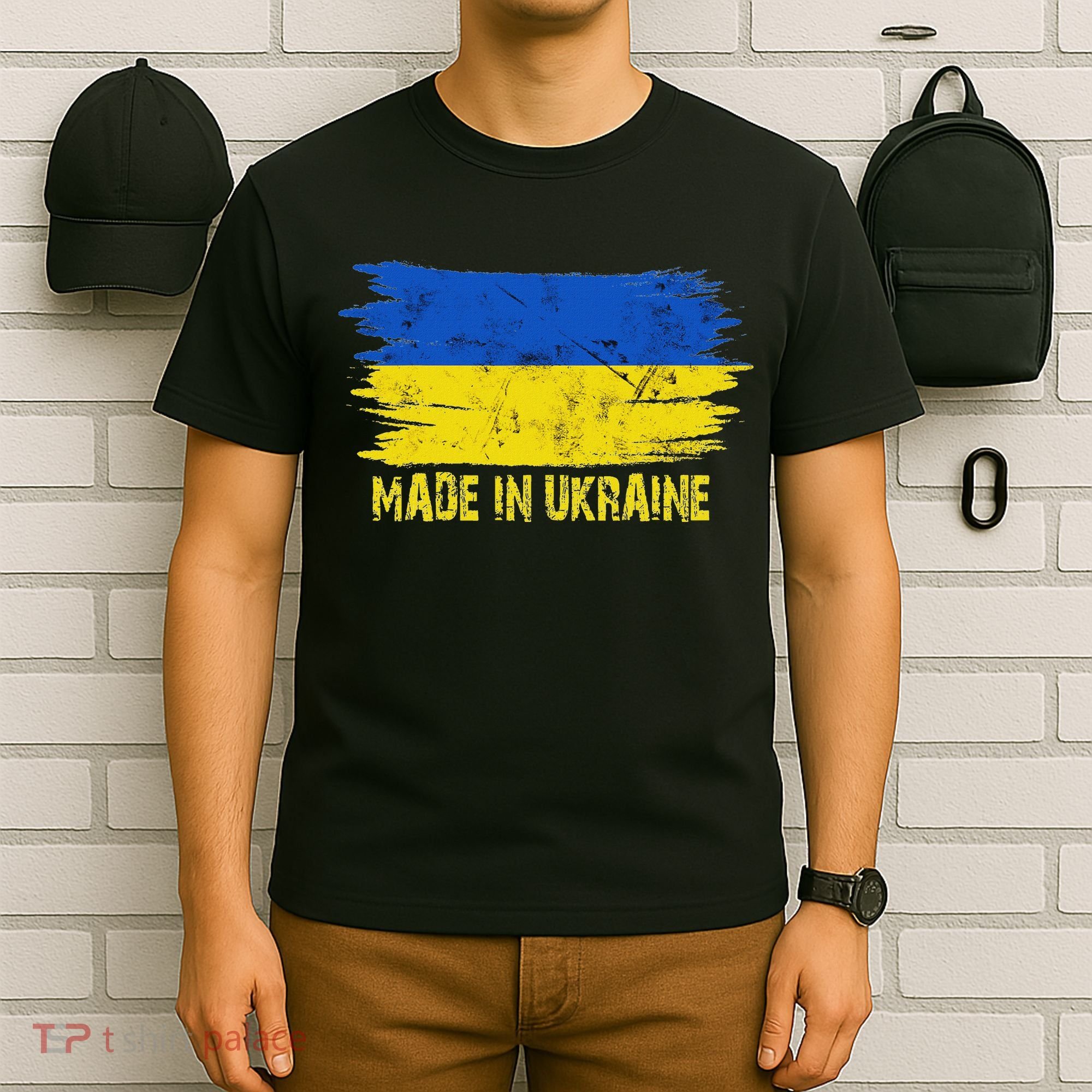 Made Ukraine Flag Ukrainian Proud In Ukraine T-Shirt